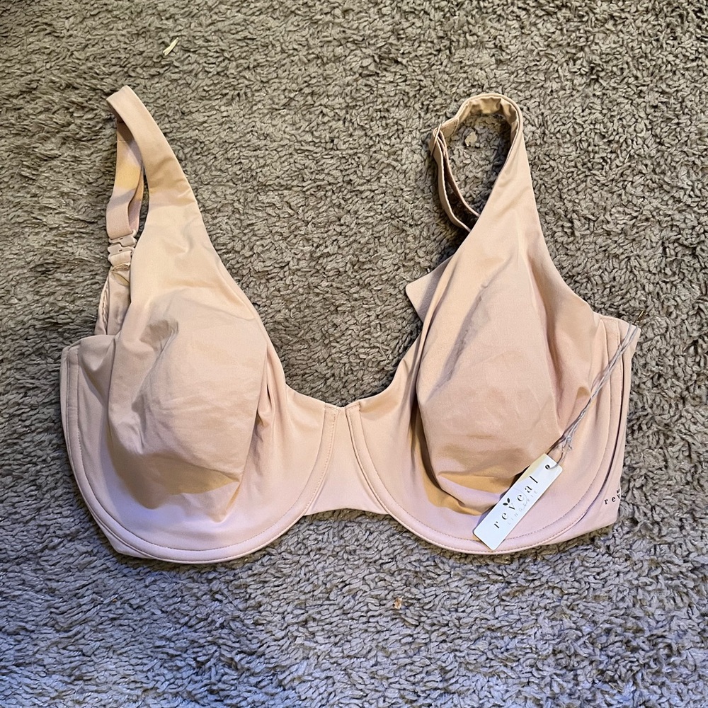 Elegant Blush Underwire Bra